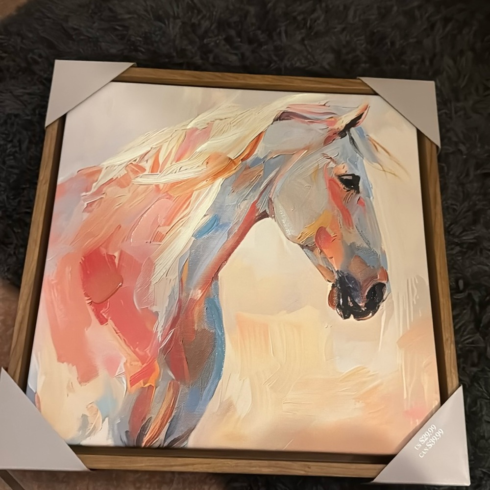 Brand new horse wall decor